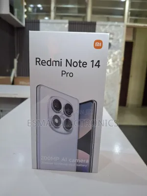 New Xiaomi Redmi Note 14 Pro 256 GB Black