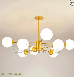 Nordic Style Chandelier Light Sputnik Design