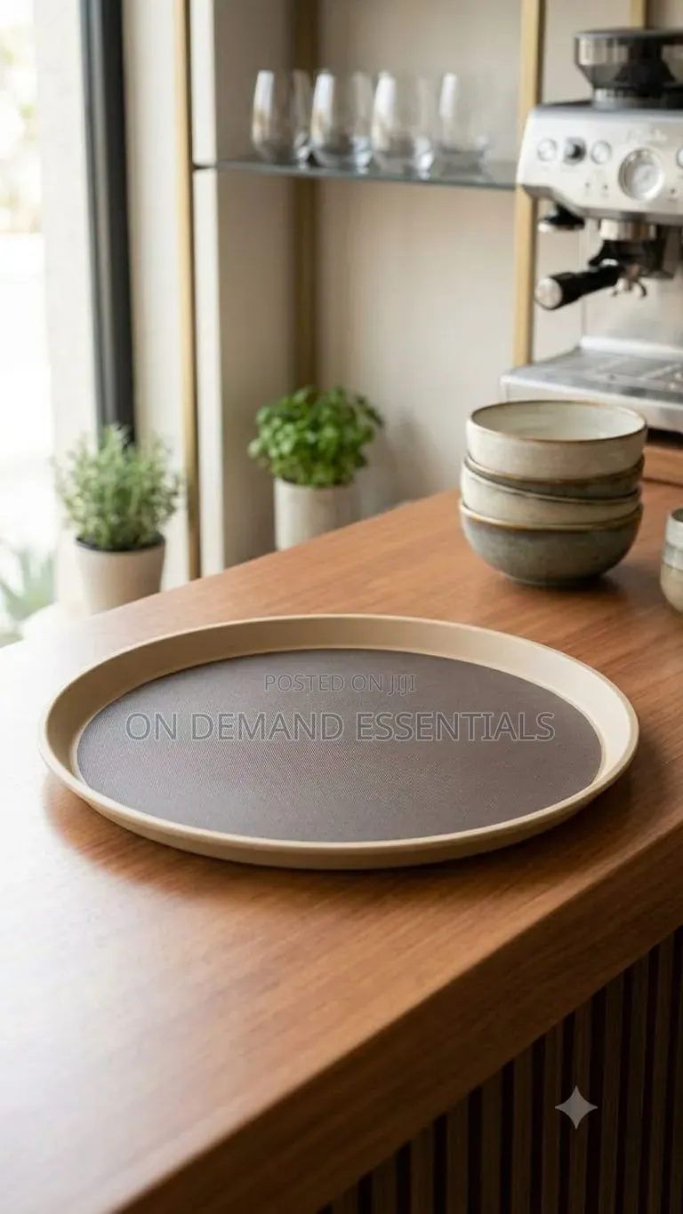 35cm Round Antislip Tray