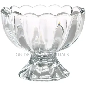 Elegant Ice Cream/Dessert Glass Bowl