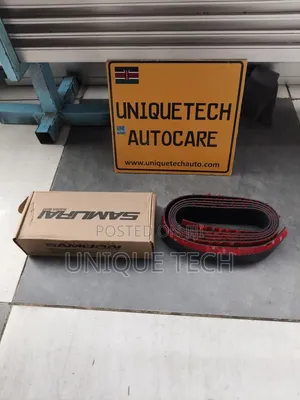 Samurai Rubber Bumper Lip Black Front Bumper Lip