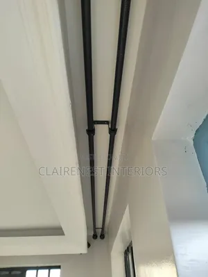 Strong Support for Elegant Leaving, Powder Coated Window Curtain Rods