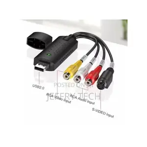 VHS to Digital Converter USB 2.0 Video Converter Audio Capture Card