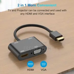 Hdmi to Vga Hdmi Adapter Dual Display