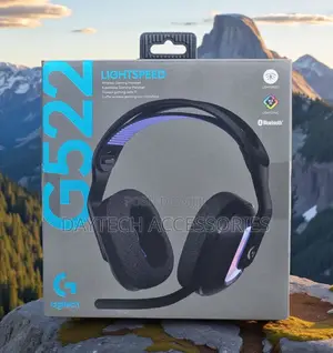 Logitech G522 LIGHTSPEED RGB Wireless Gaming Headset - Black