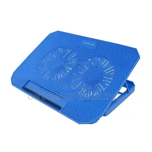 Adjustable Laptop Stand With Cooling Pad