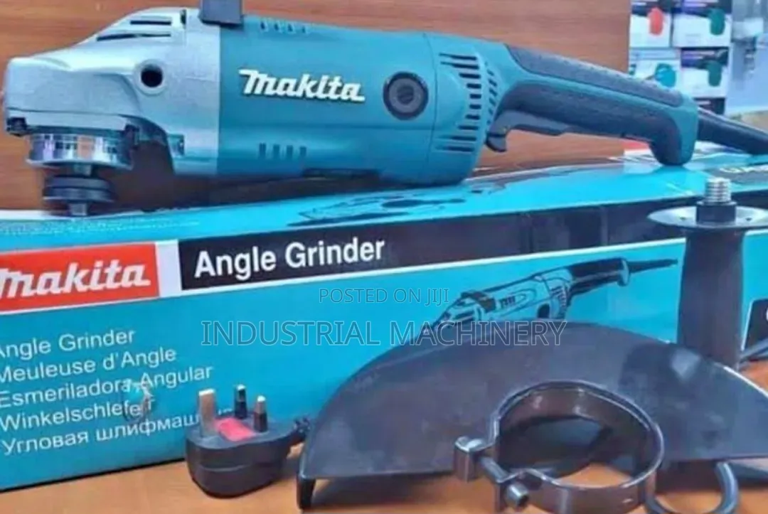 A 9" Makita Angle Grinder