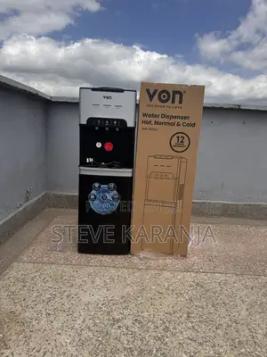 Von 3 Taps Water Dispenser With Child Lock Hot Cold and Normal