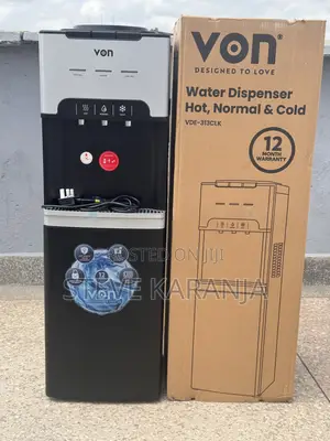 Hot Cold and Normal Water Dispenser Von Top Load