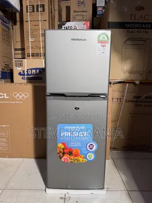 Vision Plus 138L Double Door Fridge 2 Star Rating 70w