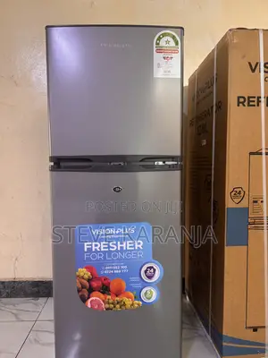 138L Double Door Fridge Vision Plus
