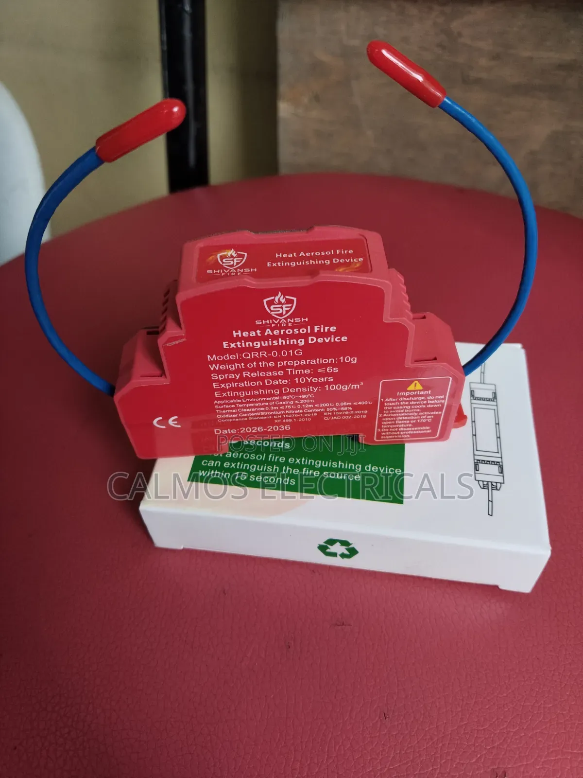 Fire Extinguisher Device