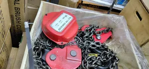 HS-C Type Chain Block With a 10-Ton Lifting Capacity.