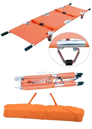 Portable Foldable Patient Stretcher With Bag