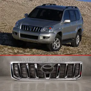 Grille Toyota Land Cruiser Prado FJ120 2003 Onwards Chrome