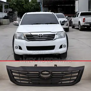 Grille Toyota Hilux Vigo Champ 2012 Onwards Black