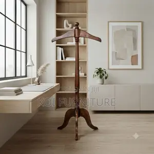 Dressers; Executive Mahognay Home Office Coat and Hat Hanger