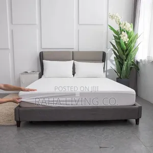 Cotton Fitted Mattress Cover 2 Pillowcases | 3 Sizes