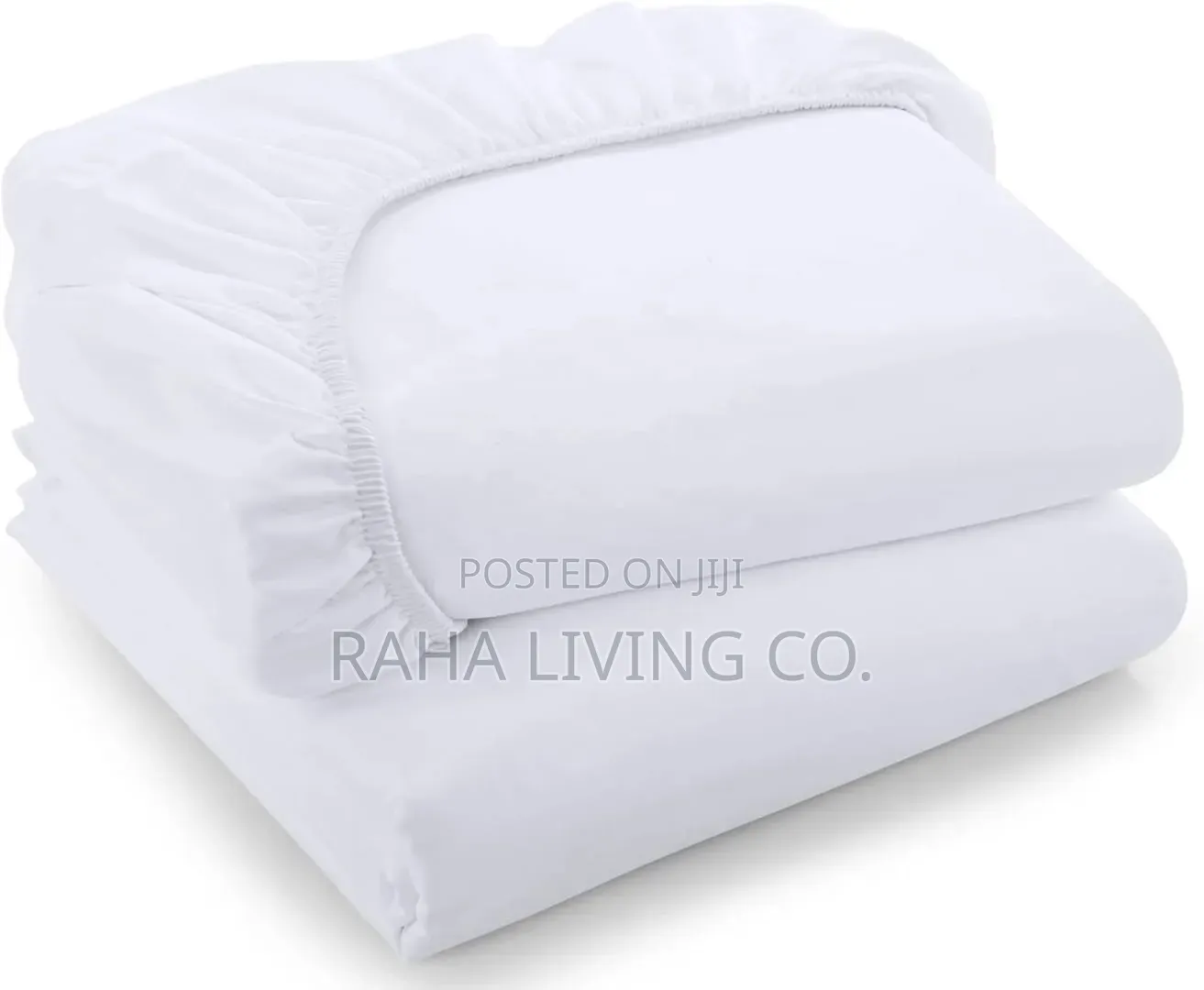 Cotton Fitted Mattress Cover 2 Pillowcases | 3 Sizes