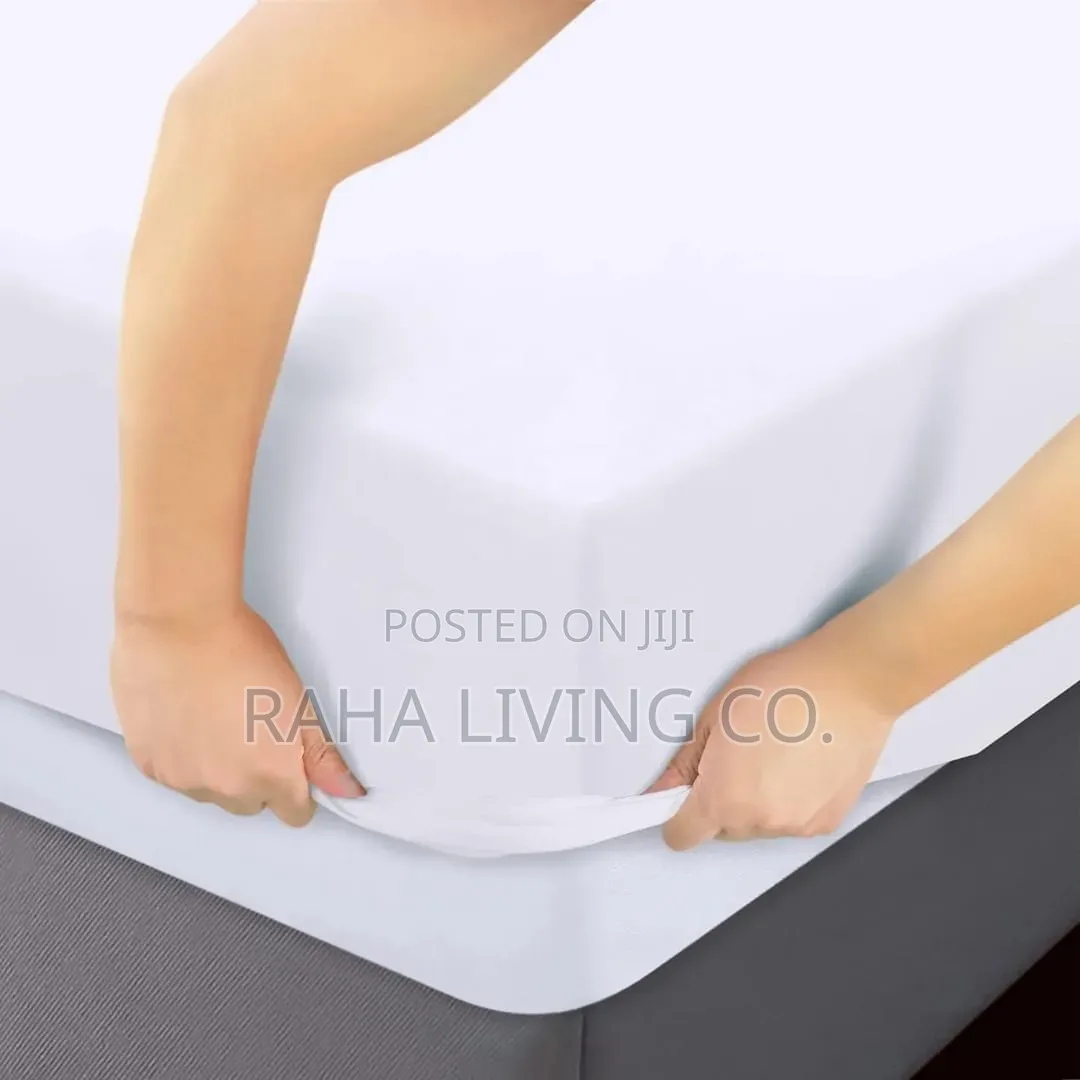 Cotton Fitted Mattress Cover 2 Pillowcases | 3 Sizes