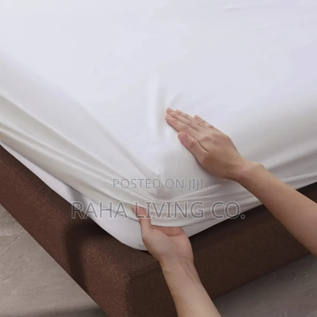 Cotton Fitted Mattress Cover 2 Pillowcases | 3 Sizes