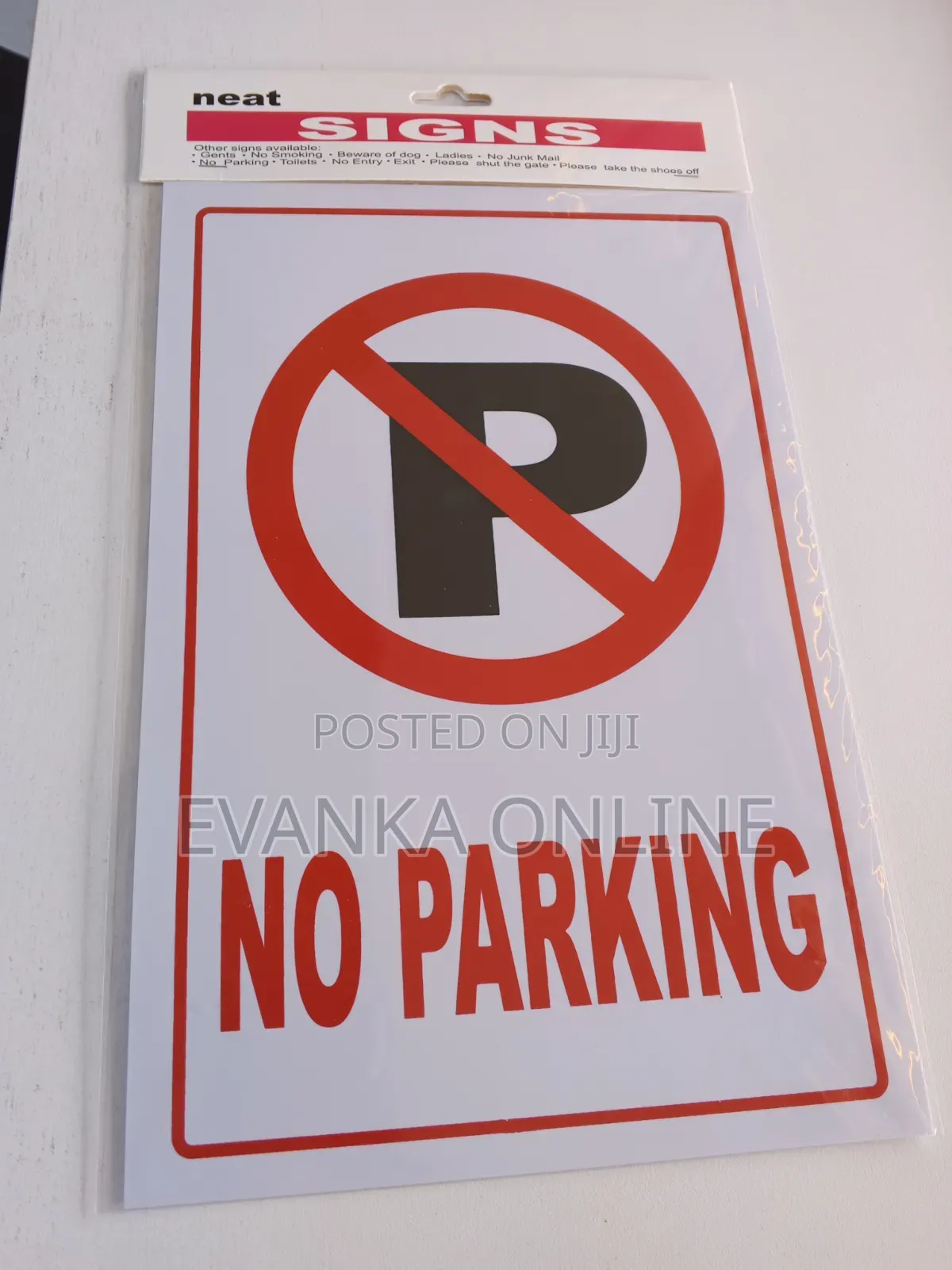 No Parking Sign