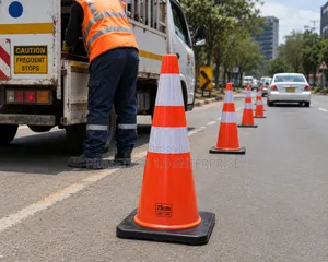 75cm Plastic Safety Cone
