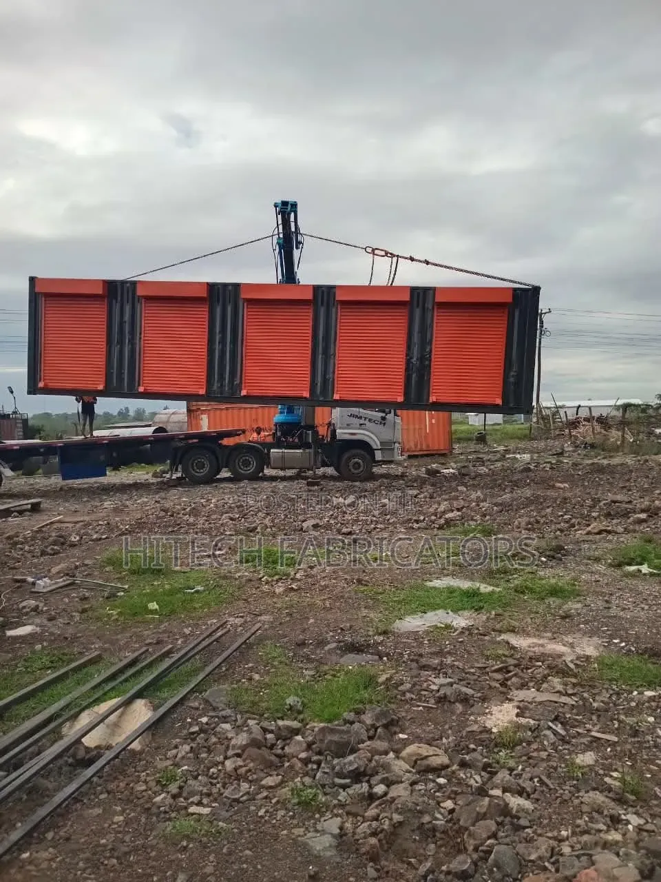 Container Shops Roller Shutters