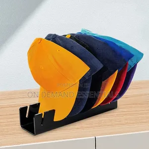 Baseball Cap Display Rack Acrylic Cap Storage Rack With Slots