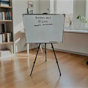 70x50cm Whiteboard With Tripod Stand for Home Tution