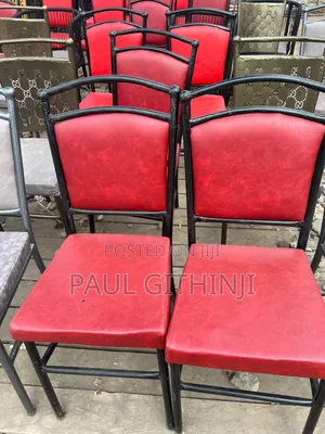 Red Low Restraunt Chairs