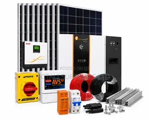 10kva Full Solar System Kit With 10kwh Lithium Battery With 10 Panels