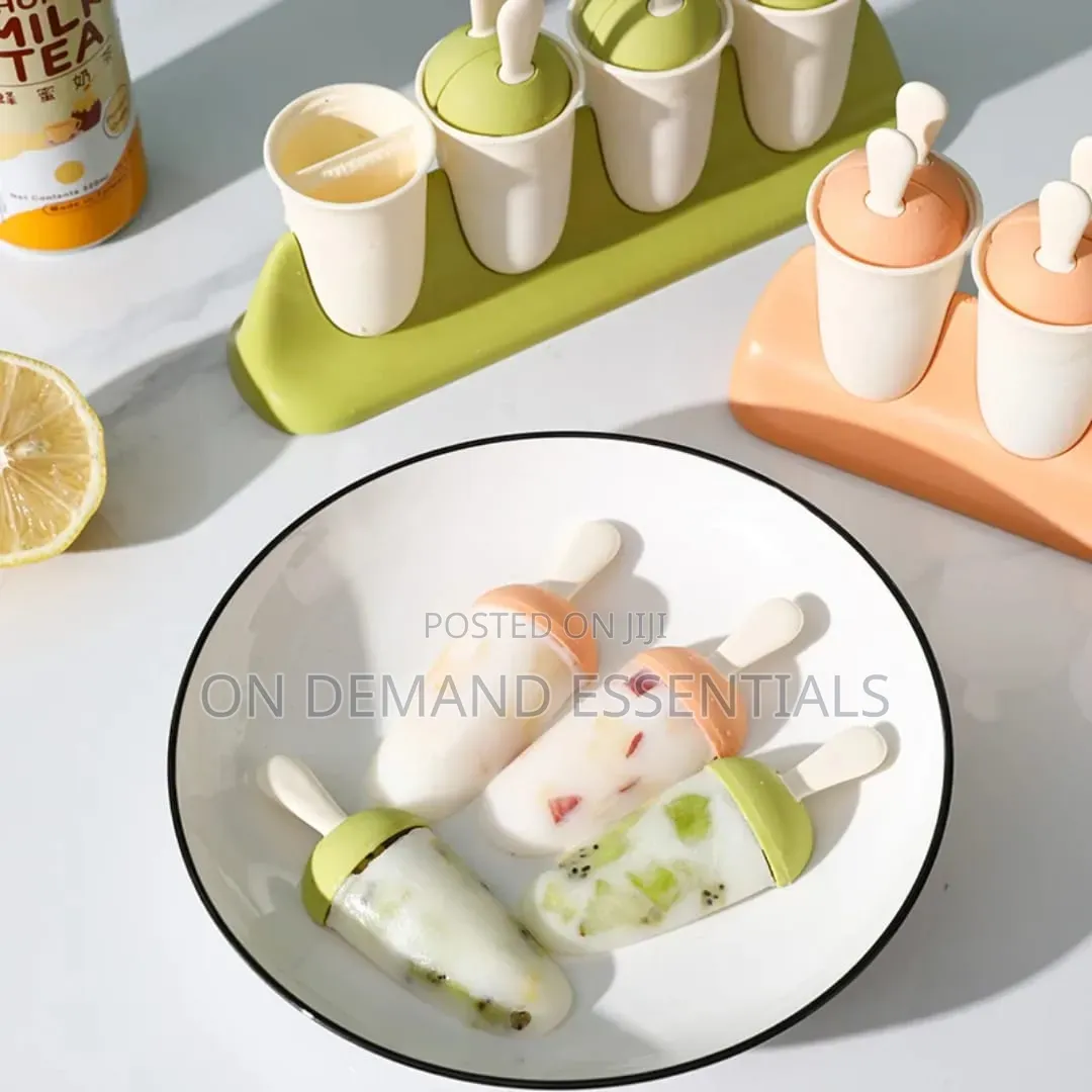 Eco Friendly Cartoon Popsicle Mold