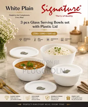 3 PCS Serving (Mixing) Bowls 8 Sets Per Box