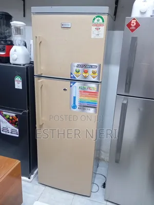 Rebune Brown Double Doors Fridge