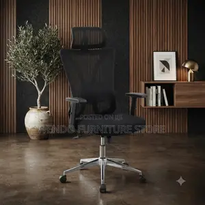 Office Chairs; High Backrest Ergonomic Office Fabric Seat