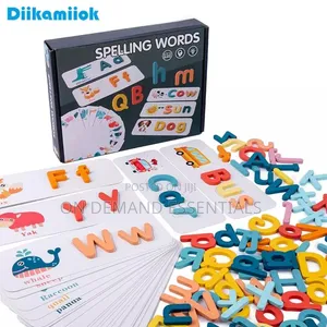 New Kids Wooden Spelling Word Puzzle