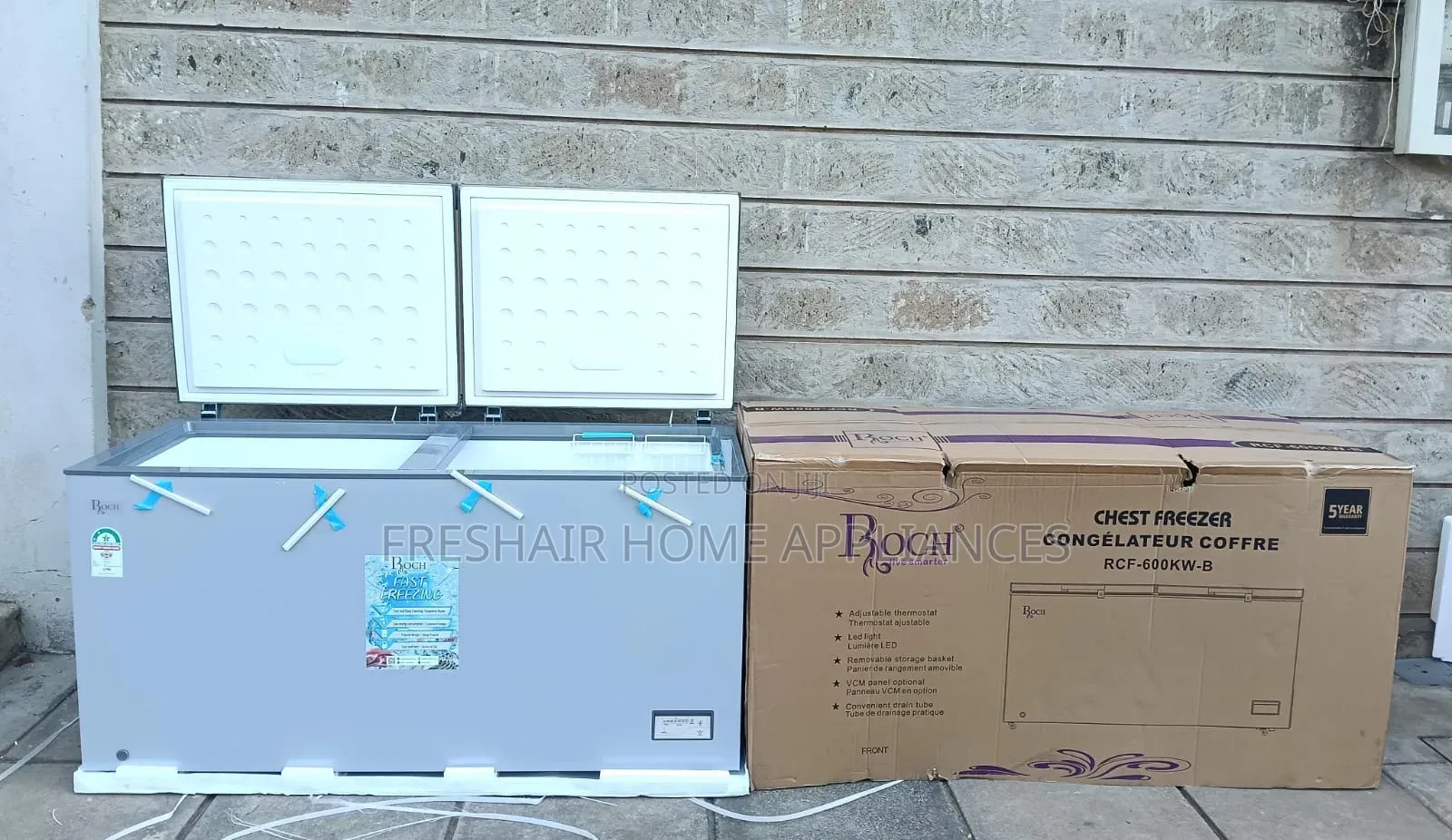 Roch Chest Freezer All Size