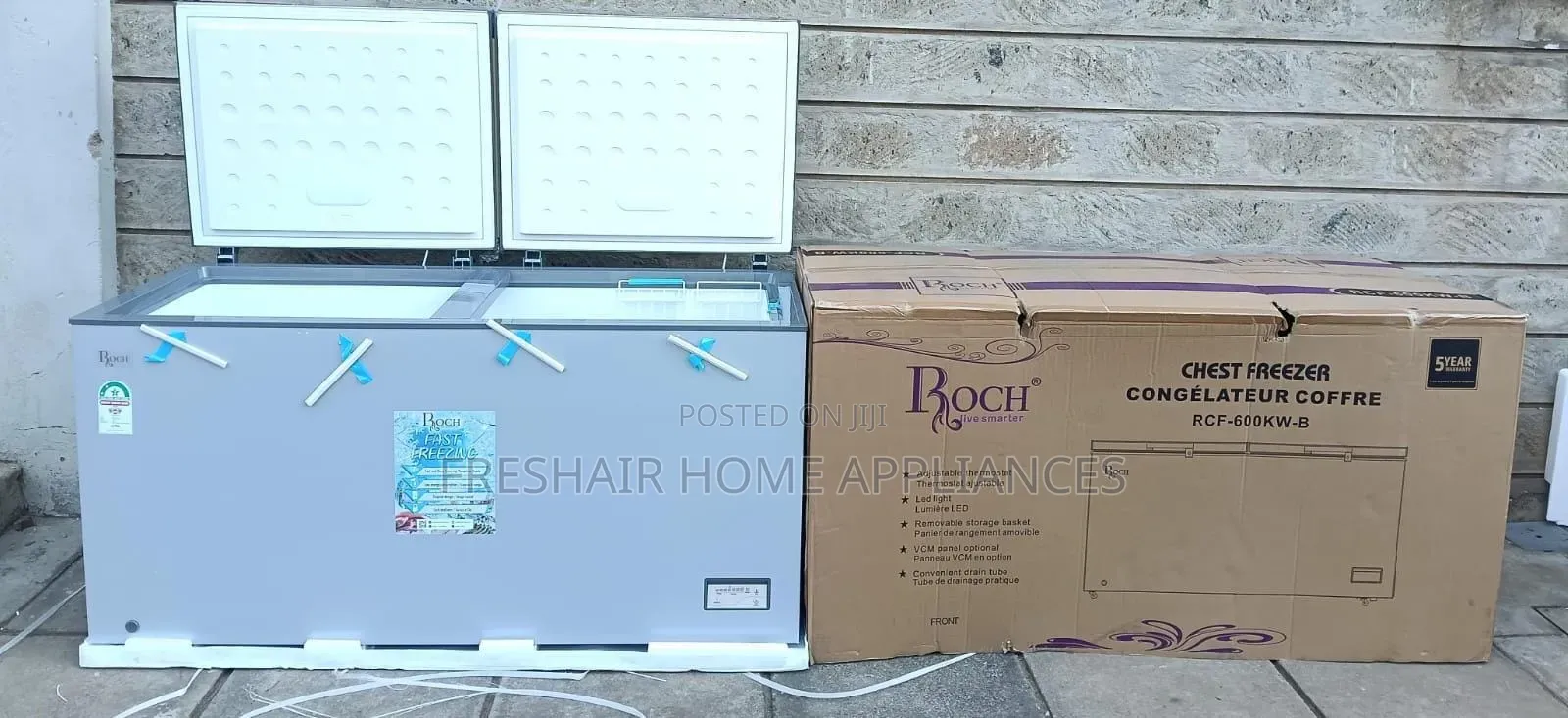 Roch Chest Freezer All Size