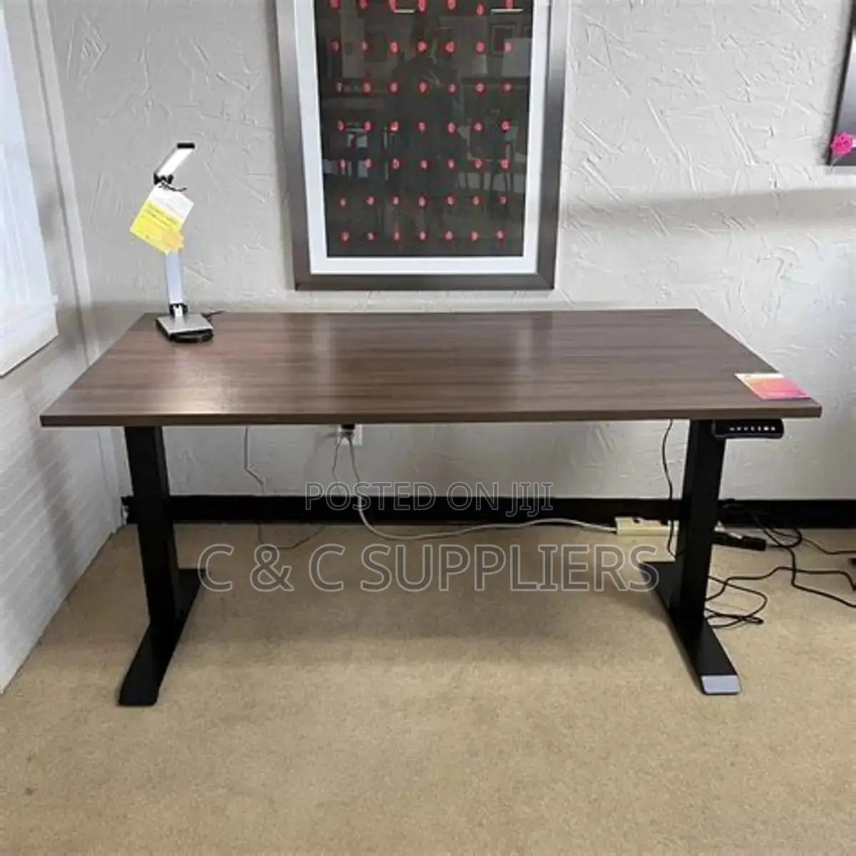 Height Adjustable Sit Stand Writing Desk-120cm