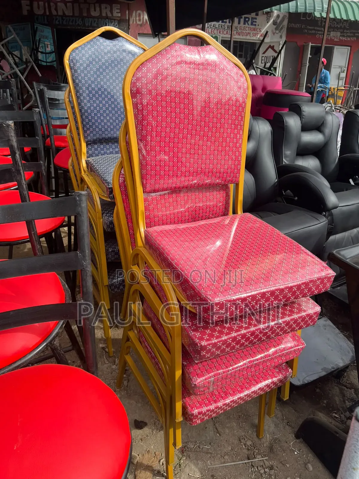 Powdercoated Conference Hall Chairs