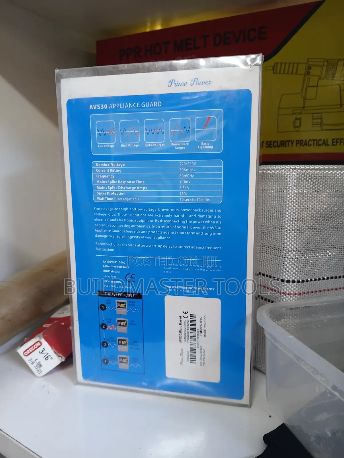 Prime Power AVS30 Automatic Voltage Switcher