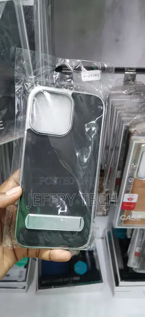 iPhone 15 Pro Max, Featuring a Black Back Cover.