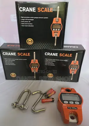 300kgs Crane Scale Black