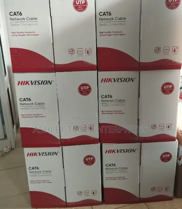 New Cat 6 Indoor Pure Copper Cable – High-Speed Ethernet Cable