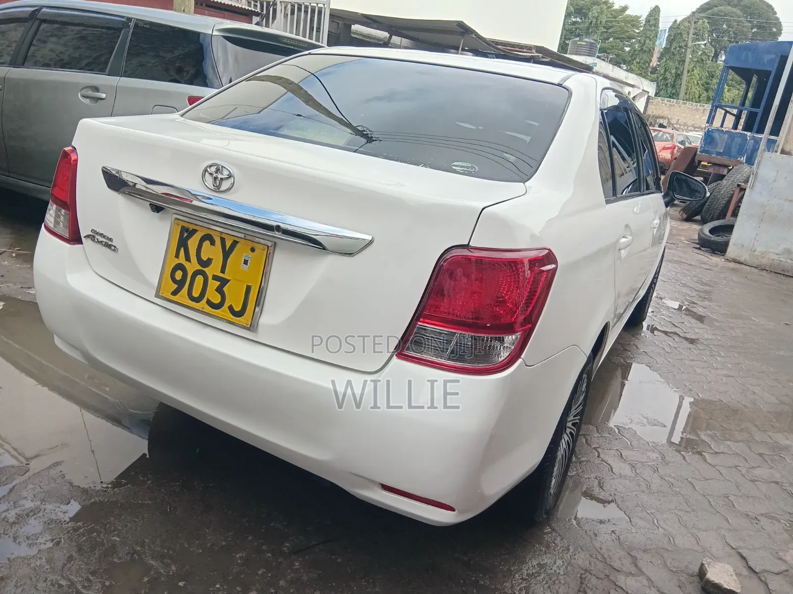 Toyota Axio 2012 White