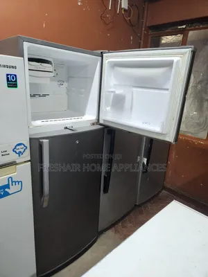 Silver Double Fridge