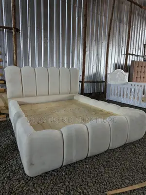 6x6 Bubble Bed White Color