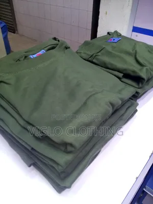 Dark Green Wholesale Adult Round Necks