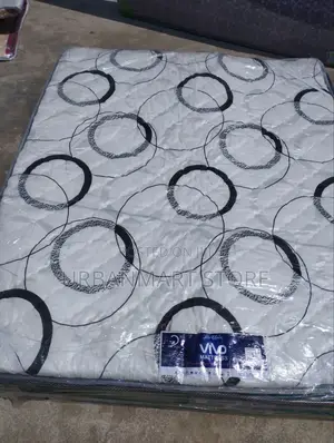 Premium 5x6 Mattress Topper With Elegant Patterns- Thick